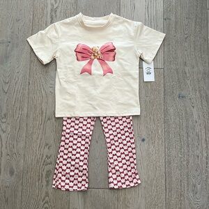 NEW, Size 4T, top and pant set